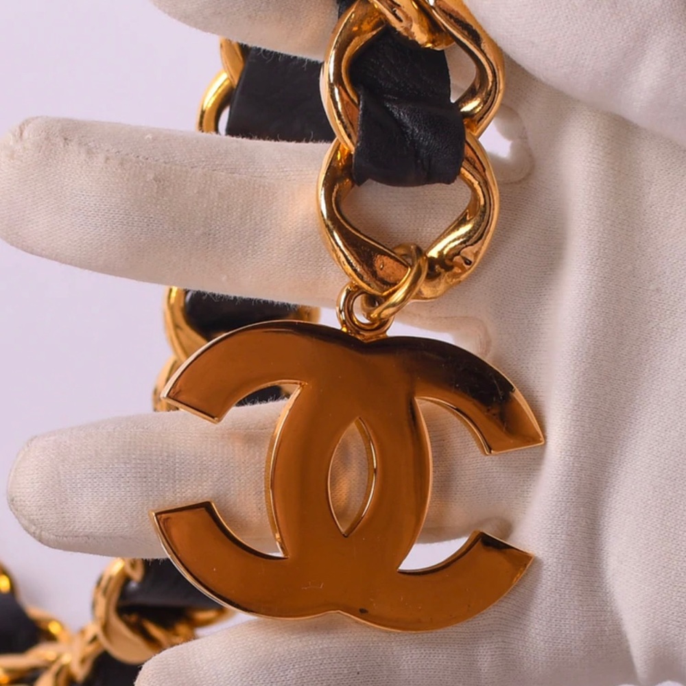 Authentic Chanel Iconic Belt